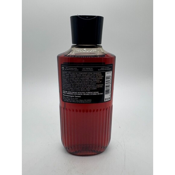 Bath & Body Works BOURBON Men's Collection 3-in-1 Hair Face Body Wash 10 oz - Picture 2 of 3